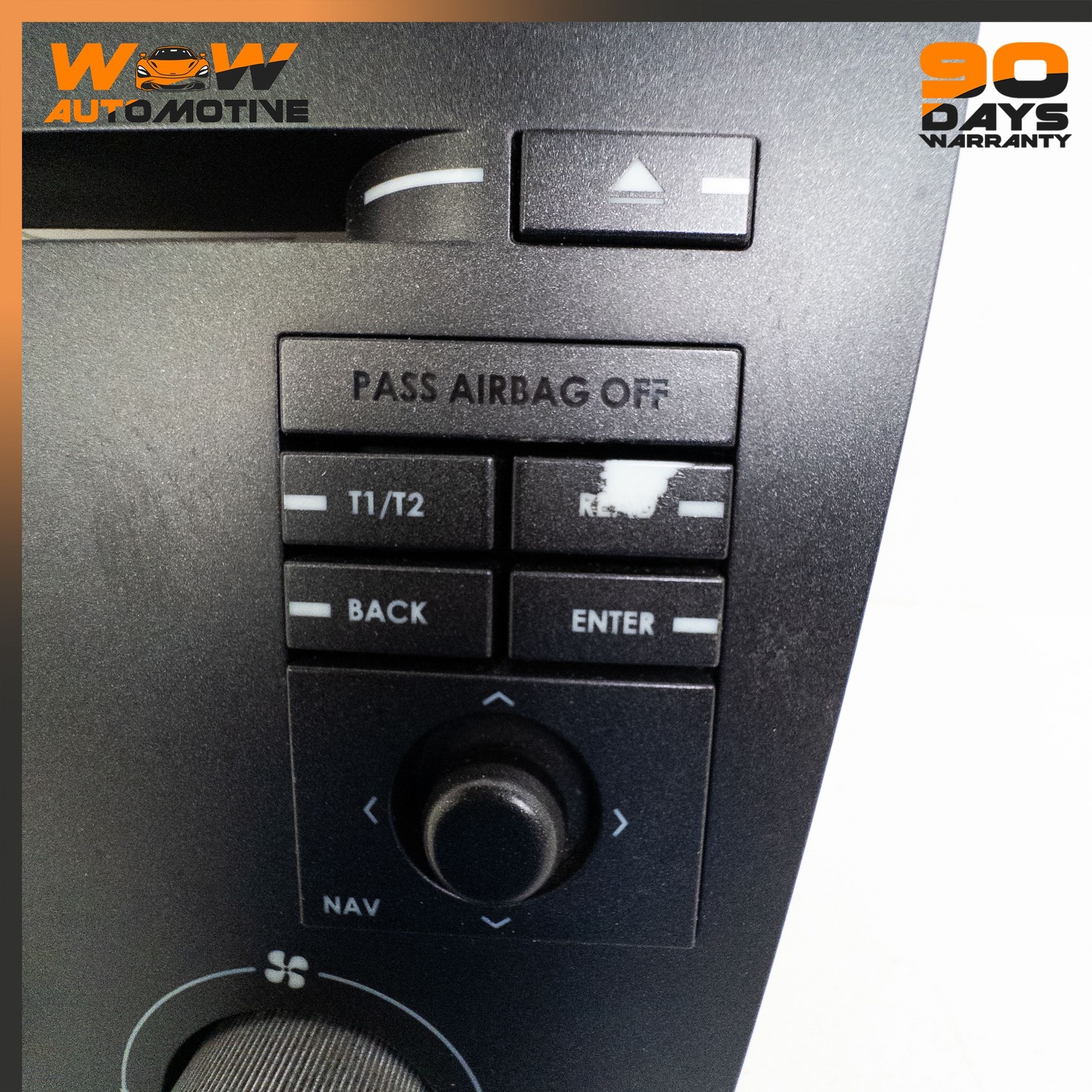06-16 ASTON MARTIN V8 VANTAGE HVAC CLIMATE CONTROL SWITCH PANEL ASSEMBLY OEM