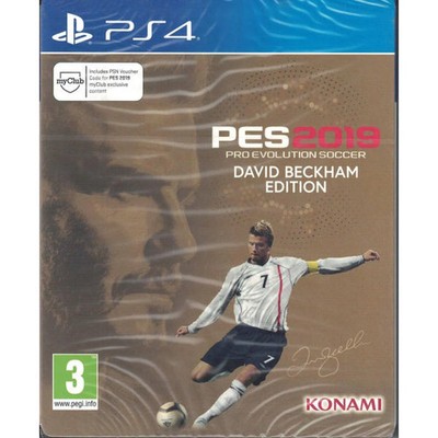 PES Pro Evolution Soccer 2019 - David Beckham Limited Special Edition SteelBook
