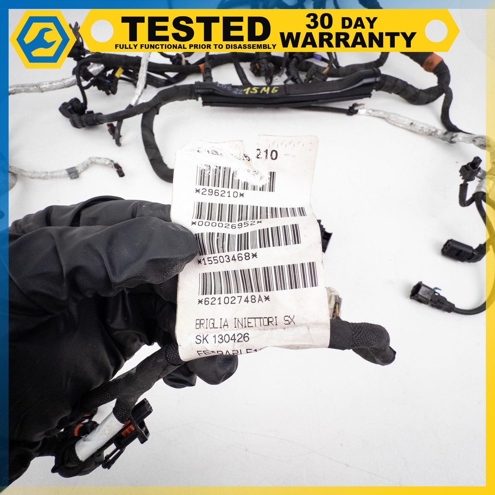 14-17 MASERATI GHIBLI 3.0L F160 engine WIRE WIRING HARNESS OEM