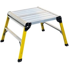 Zarges Fibreglass Hop-up Work Platform 600 x 600mm