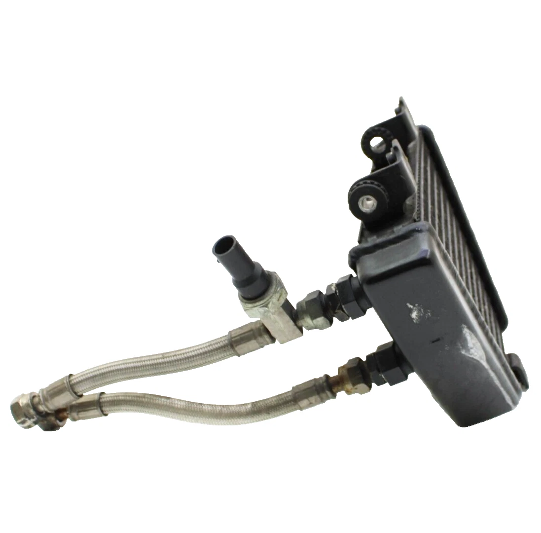 2008-2013 DUCATI 848 Evo Aceite Enfriador Motor Inferior Radiador Tubos