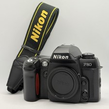 Nikon F80 35mm Camera Body Only in Black with Strap - Great Condition