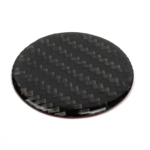Trim Control Knob Decorative Panel 1Pcs ButtonCenter Carbon Fiber Cover - Picture 19 of 24