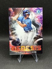 2021 Bowman Draft - Genesis Carson Williams #GNS-14 (RC) Tampa Bay Rays