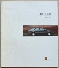 ROVER TOURER Car Sales Brochure 1996 MODEL #4925 1.6SLi 1.8SLD Turbo 2.0GSi