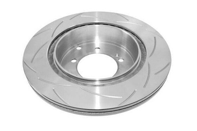 DBA Street Series T2 Slotted 1-Piece Rear Brake Rotor for Evo VIII 03-05 IX 2006