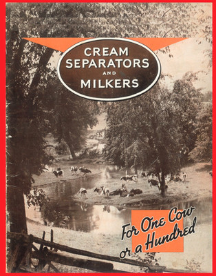 IH International McCormick-Deering Cream Separators & Milkers Brochure Full Line