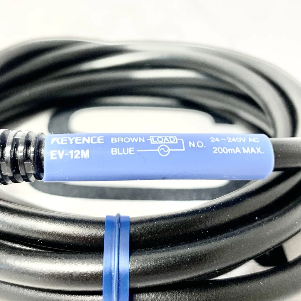 Keyence EV-12M Inductive Proximity Sensor 24–240VAC NPN Output M12 - Image 3 of 4