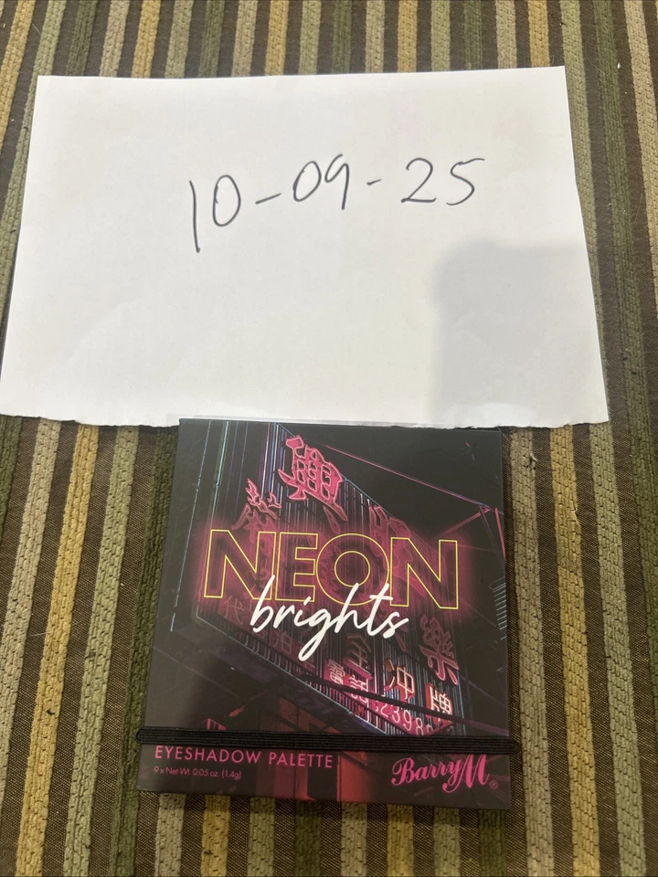 PALETA DE SOMBRAS DE OJOS BARRY M NEON BRIGHTS NUEVA (ACC7 Foto 2 de 4