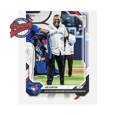 Joe Carter Blue Jays Statue 2026 MLB Topps NOW Card 464 Presale