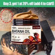 Natural Batana Oil Cream for Hair Growth, 120g Batana Cream, Repair Damaged Hair