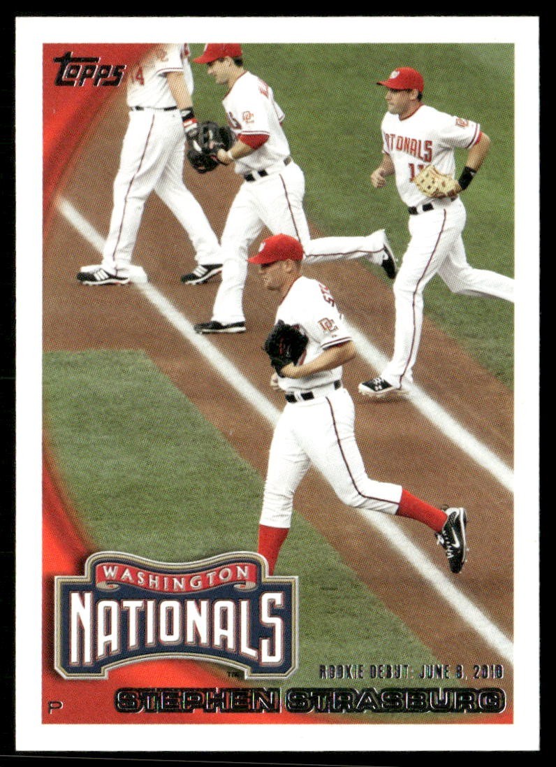 2010 Topps Update #US55 Stephen Strasburg