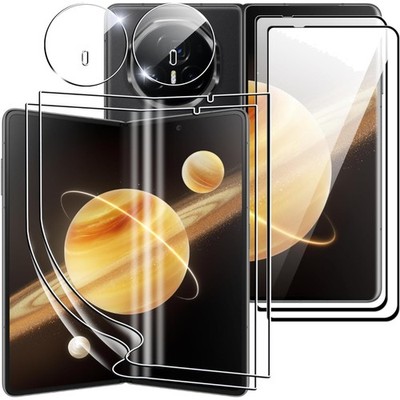 6x Schutzfolie für Honor Magic V3, Weiches Glas, Kamera & Fingerabdruck-Id, K...