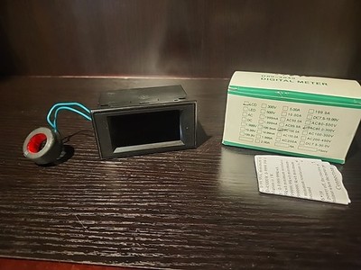 Digital Meter D69-2049 LCD 100AMP AC80-300V