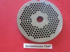 MADE IN ITALY  22 x 1/8" holes  3mm SMALL hole Meat Grinder Plate LEM Cabelas