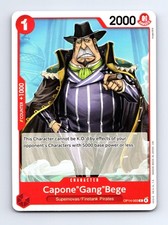 Capone"Gang"Bege OP14-003 Common The Azure Sea's Seven One Piece Near Mint