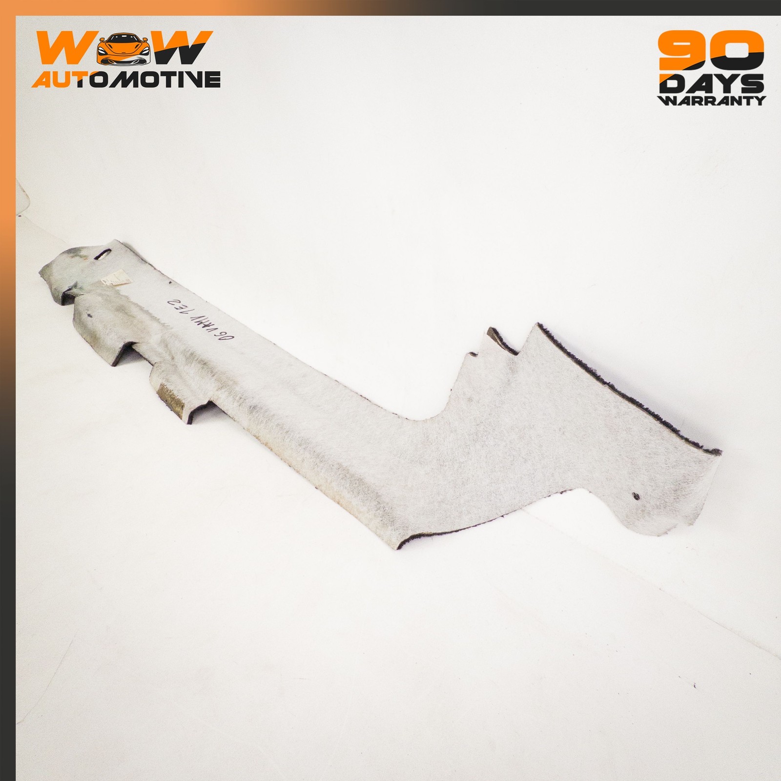 06-16 ASTON MARTIN V8 VANTAGE FRONT RIGHT FLOOR SILL CARPET COVER TRIM OEM