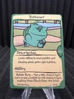 Bubbasaur (Bulbasaur) #1 - First Edition First Print PokeDoodly Fan Art- Pokemon