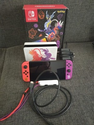 Nintendo Switch OLED   Pokémon Karmesin & Purpur Limited Edition