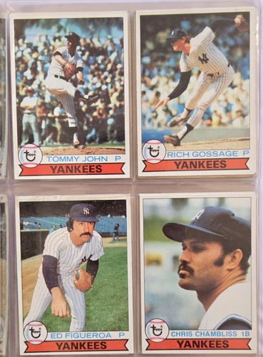 1979 Topps Burger King New York Yankees Team Set Jackson Munson - Picture 5 of 12