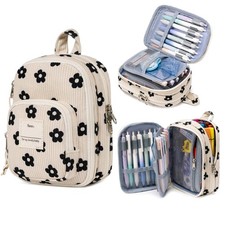 Pencil Case Cute Zipper Pencil Pouch Large Capacity Pencil Bag Organizer Scho...