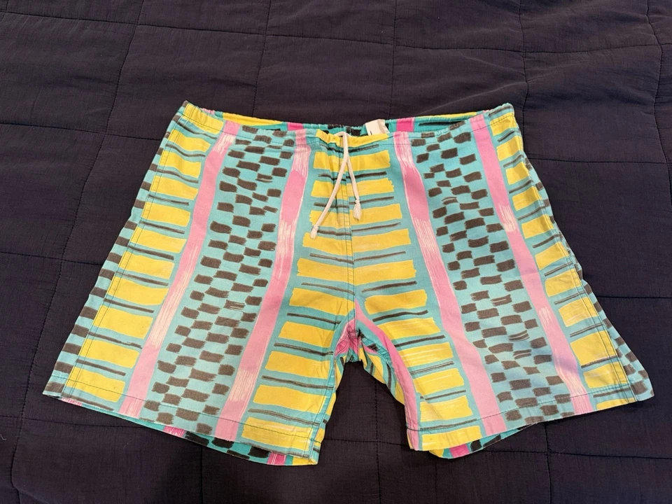 Pantalones cortos medianos originales Jams vintage años 80 para hombre Foto 2 de 4