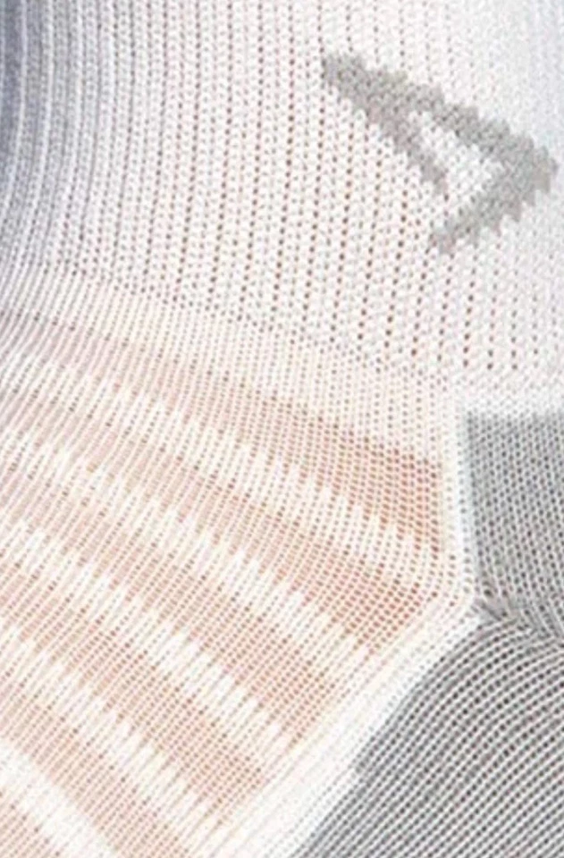 Drymax L108036 Blanco 1 Par Correr 1/4 Corte Crew Calcetines de Malla Ligeros Unisex Talla M Foto 2 de 2