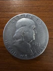 1951-S 50C Franklin Half Dollar Silver  XF
