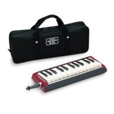 SUZUKI B-24C Bass Melodica 24-keys Keyboard Harmonica F-E1 with Soft Case New FS