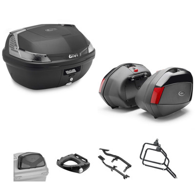 GIVI Panniers B47NTML Side Cases V35N for Kawasaki 650 KLE VERSYS 2015-2017