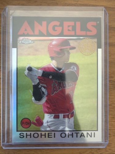 2021 Topps Chrome - 1986 Topps Baseball Shohei Ohtani #86BC-9 REFRACTOR