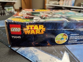 LEGO Star Wars Republic AV-7 Anti-Vehicle Cannon 75045 Sealed Damaged box