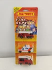 1986 Matchbox Metro Dire Department Gift Set Car Diecast New Vintage