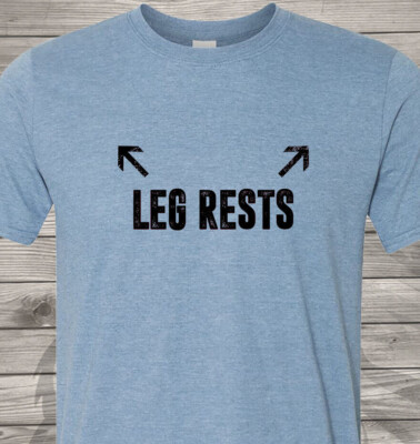 Leg Rests - Just Put Them Up Here... I'll take it from here! - Fast Shipping