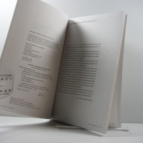 Don't Drink the Water by Lono Kahuna Kupua Ho'ala 2003 Health bk Updated Edition - Picture 5 of 14