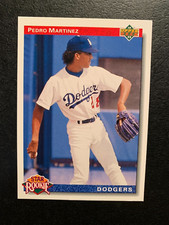 Pedro Martinez   STAR ROOKIE  1992 UPPER DECK  Los Angeles Dodgers  # 18