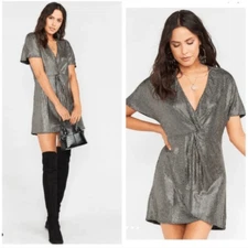 Show Me Your Mumu Get Twisted Disco Glitz Mini Dress