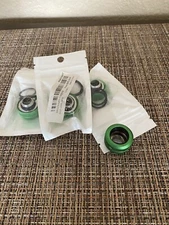 2x Green G1/4" to 16mm OD PETG Seal Fitting Hard TUBE water cooling 5/8 ONLY TWO