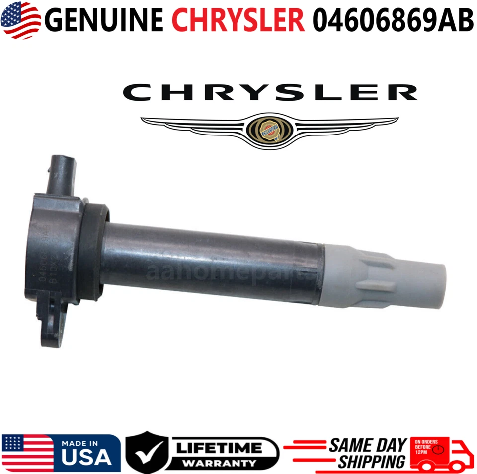 Bobina de encendido Chrysler x1 para Chrysler Dodge Mercedes-Benz 2006-2012, 04606869AB Foto 3 de 4