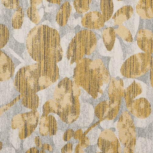 SAFAVIEH Evoke Pavel Floral Area Rug, Grey/Gold, 6'7" x 6'7" Round - Picture 5 of 5