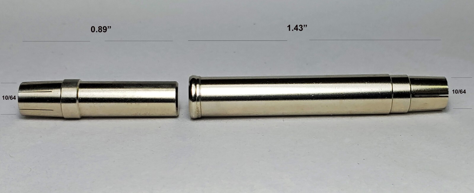 NICKEL SILVER FERRULES WITH ROD PLUG FOR YOUR BAMBOO FLY ROD. eBay