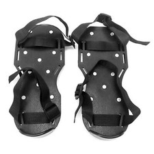 Gunite Spiked Shoes, with 1" Short Spikes Perfect For Epoxy Floor, Overlays