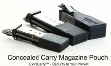 Magazine Pouch - Glock 43 9mm - Fab Defense 4 Round Ext  (MAGAZINE NOT INCLUDED)