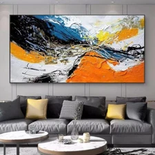 Hand painted Oil Painting Horizontal Version Hanging Painting Living Room Sofa