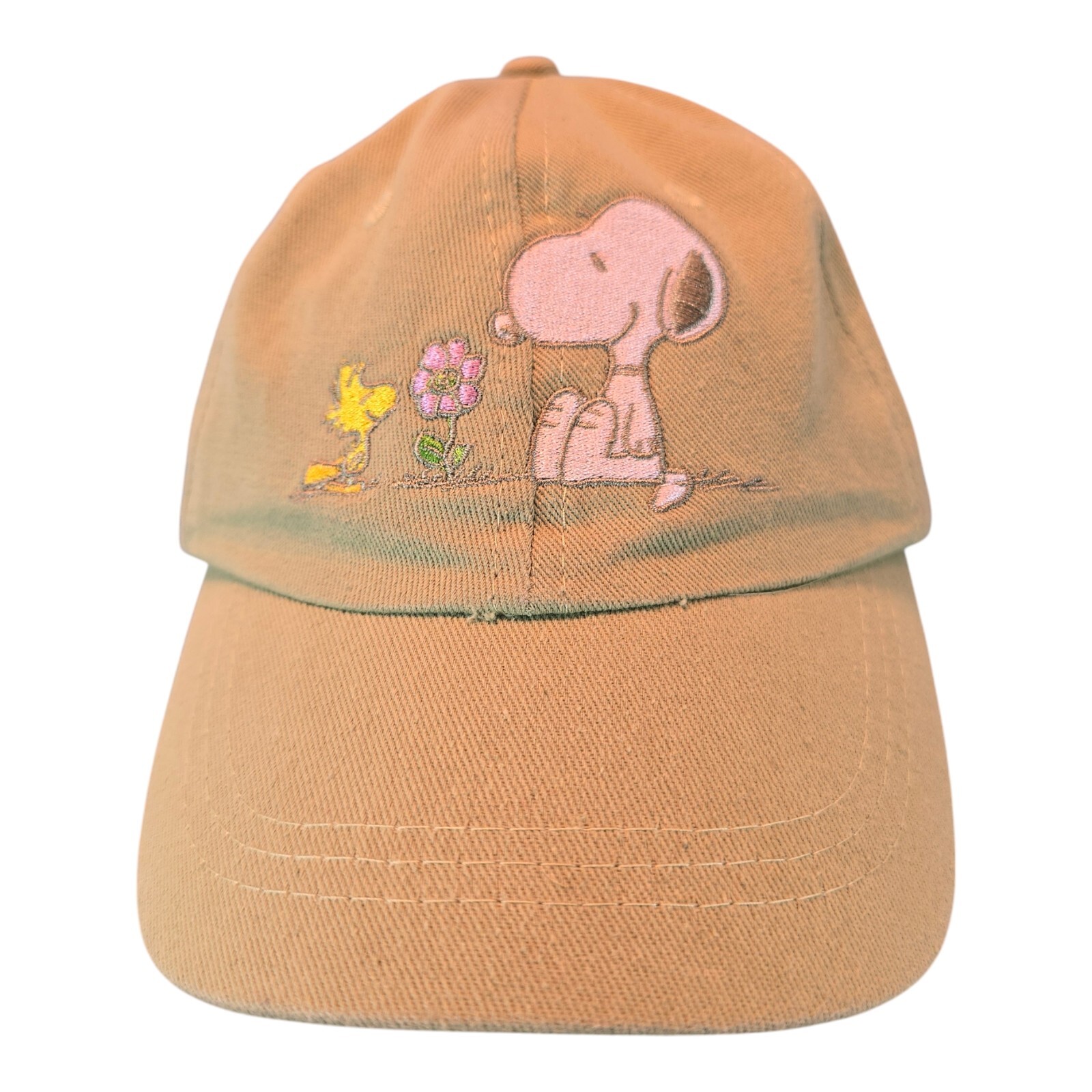 Snoopy Peanuts Hat Cap Strapback  Adjustable Gree… - image 1