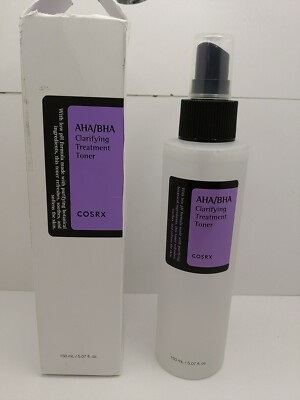 Cosrx AHA/BHA Clarifying Treatment Toner 150ml 5.07oz *Damaged Box* Ex 06/26 #L6