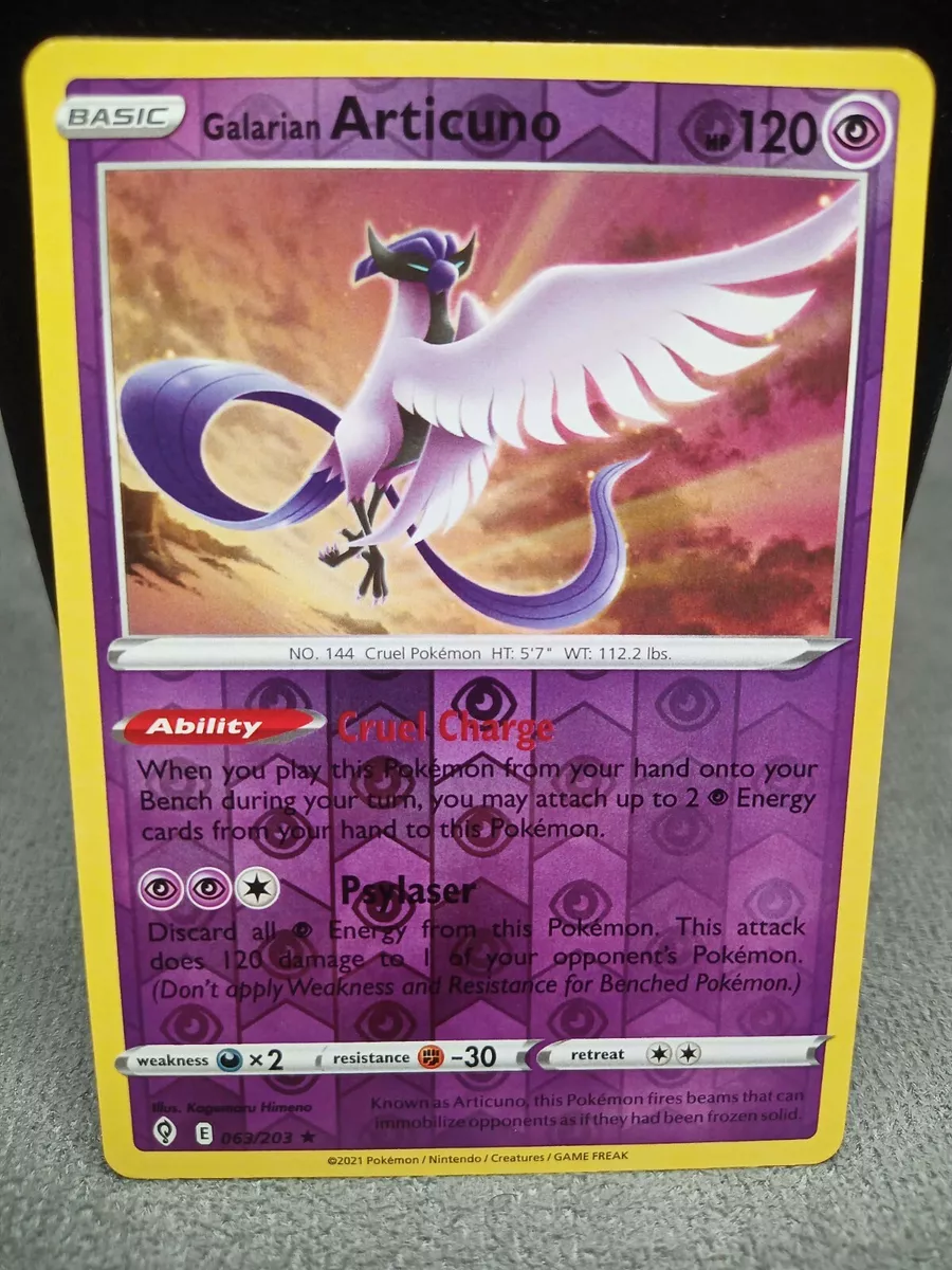 Galarian Articuno - 063/203 (Reverse Foil)