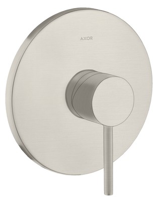 Hansgrohe shower mixer concealed Axor Starck 10616800 stainless steel optic