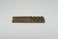 4 pcs CLEVELAND #34 Cobalt Parabolic Screw Machine Stub Drills C14274 USA