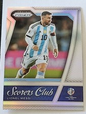 2024 Panini Prizm Copa America Lionel Messi Silver Prizm Scorers Club Argentina